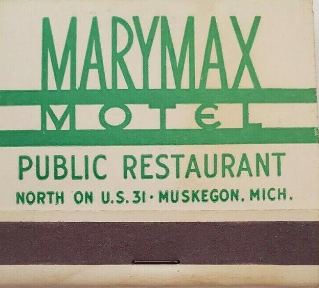 Marymax Motel - Matchbook (newer photo)